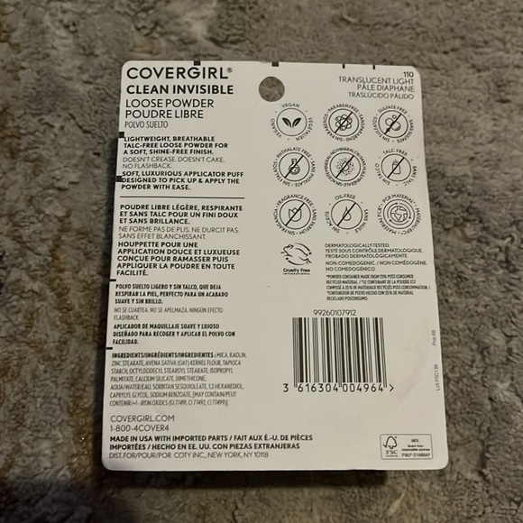 NWT Covergirl Loose Powder 110 Translucent Light - Picture 2 of 4